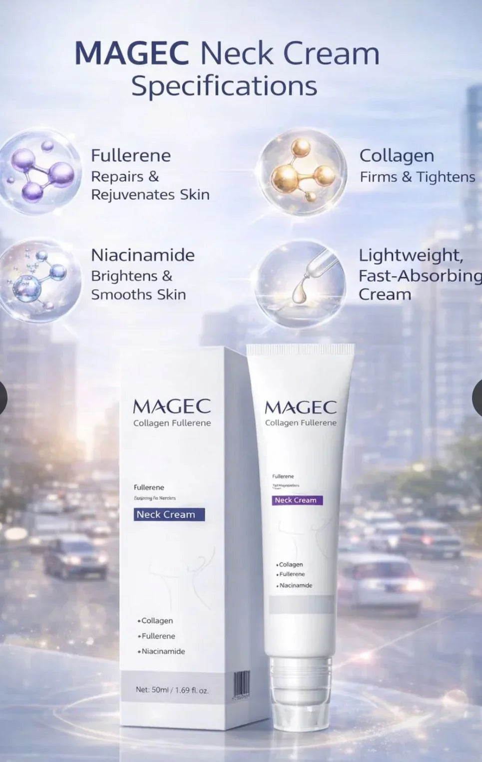 Magec Neck&Anti Wrinkles Cream (Buy 1 Get 1 Free)