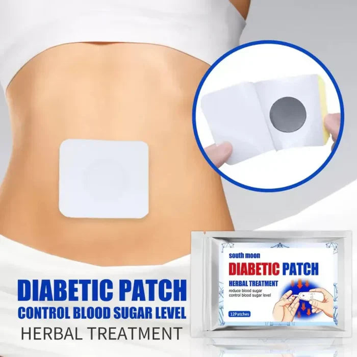 Ayurvedic Herbs Sugar Patch – Natural Blood Sugar Support Patch for Diabetes Care (Buy 10 pieces and get 20 pieces))