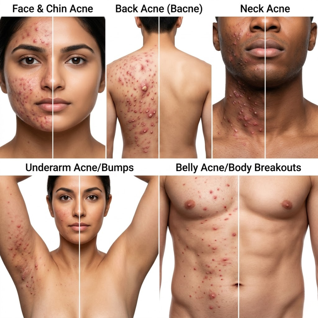 Acne & Acne Scars Removal Cream | Salicylic Acid + Niacinamide + Hyaluronic Acid + Tea Tree |