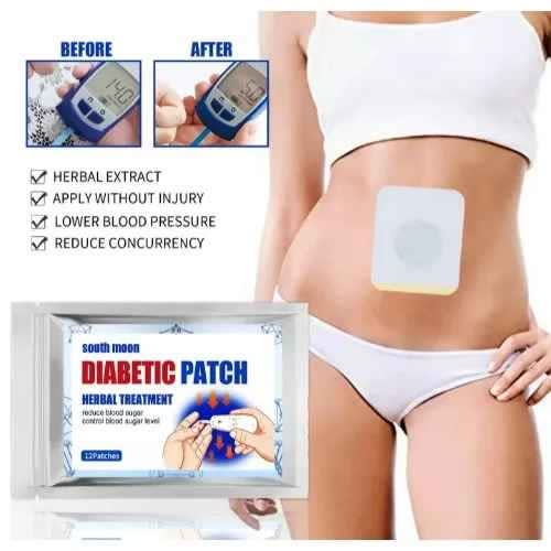 Ayurvedic Herbs Sugar Patch – Natural Blood Sugar Support Patch for Diabetes Care (Buy 10 pieces and get 20 pieces))