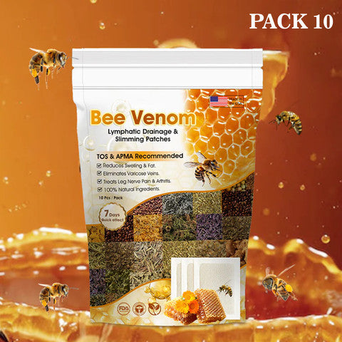 Bee Venon Detox Patches (1 pack Contains pack of 10 pieces)