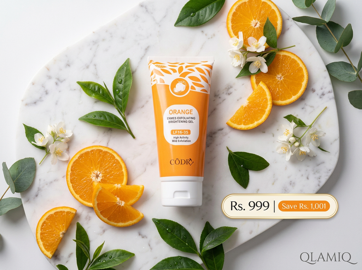 GLAMIQ - CODRA Orange Enzymes Exfoliating Brightening Gel LF16-35 | Natural Face Scrub | BUY 1 GET 1 FREE ✅
