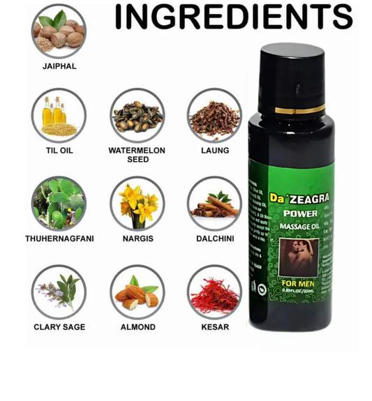 Da Zeagra Pure Herbal Oil