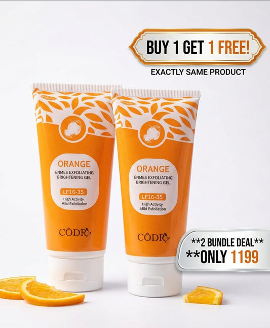 GLAMIQ - CODRA Orange Enzymes Exfoliating Brightening Gel LF16-35 | Natural Face Scrub | BUY 1 GET 1 FREE ✅